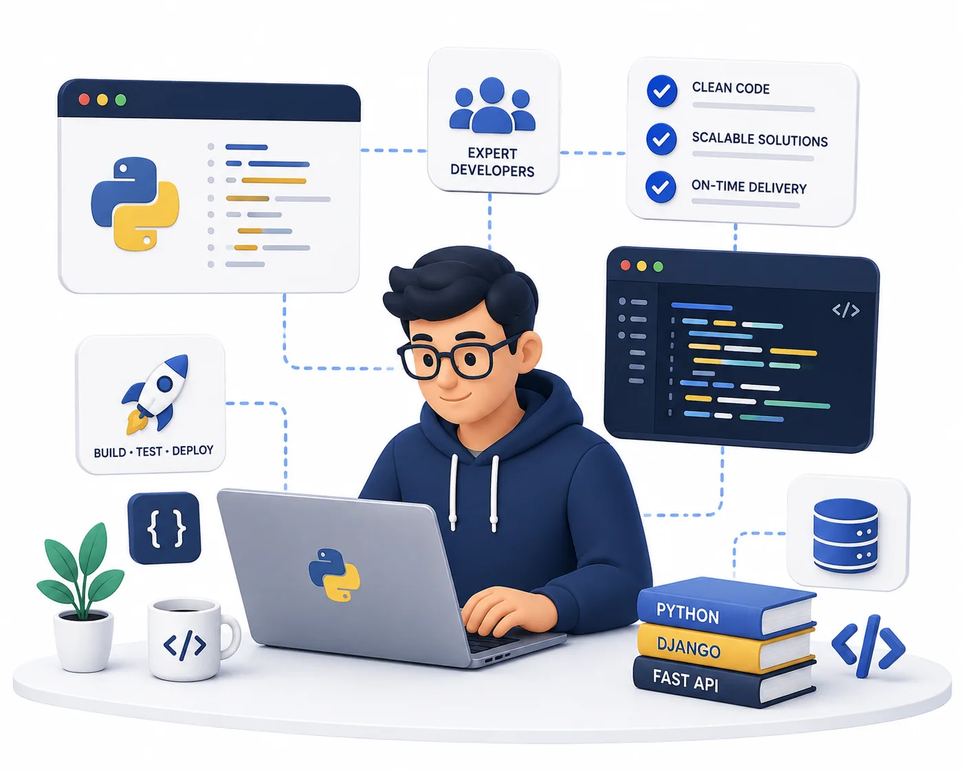 React Developers Layout
